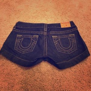 True Religion Jean Shorts